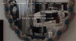 Desktop Screenshot of antichecarampane.com